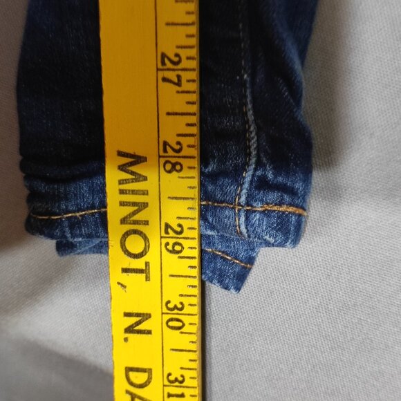 Levi's 504 jeans men's size W30 X L30 ink blue colour straight leg slim denim - Picture 13 of 14